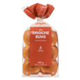 Longo&rsquo;s mini brioche buns pack, soft bakery rolls in 12-pack, fresh buns ideal for sandwiches, sliders, and meal kits